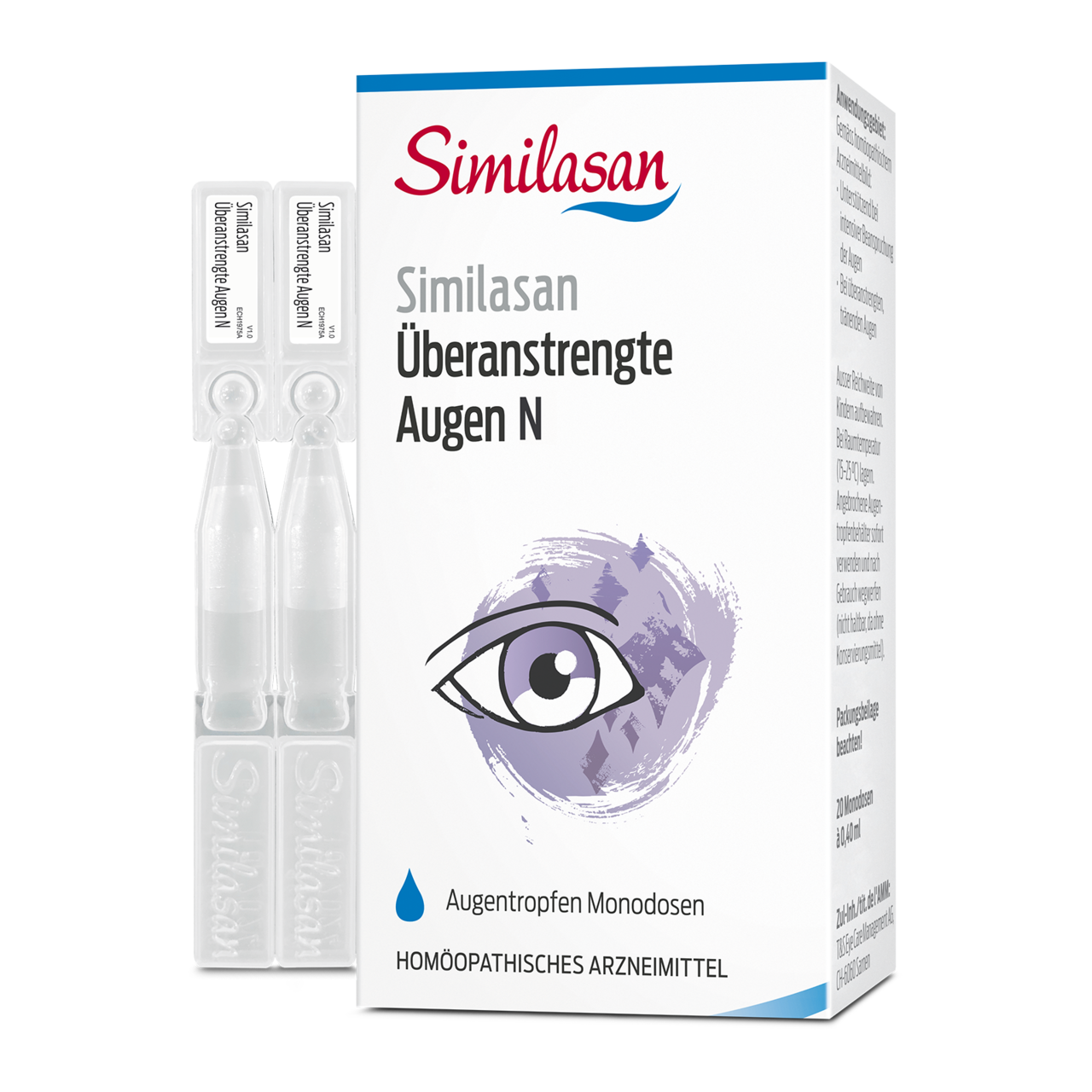 SIMILASAN yeux surmenés N monodoses 20 x 0.4 ml