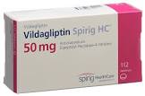 VILDAGLIPTINE Spirig HC cpr 50 mg 112 pce