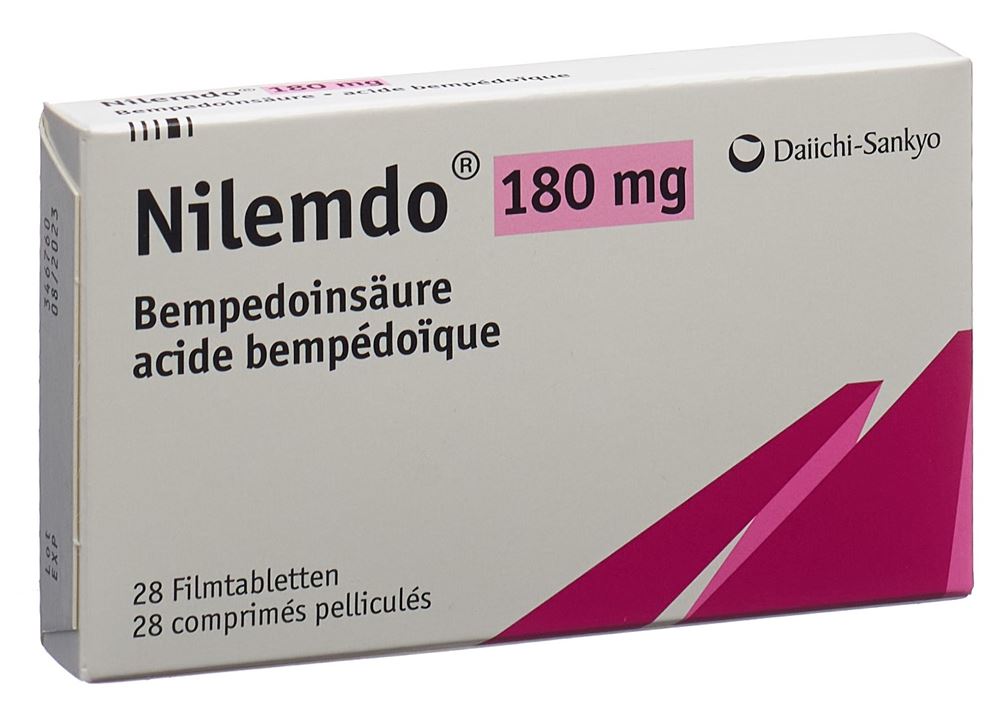 NILEMDO cpr pell 180 mg 28 pce