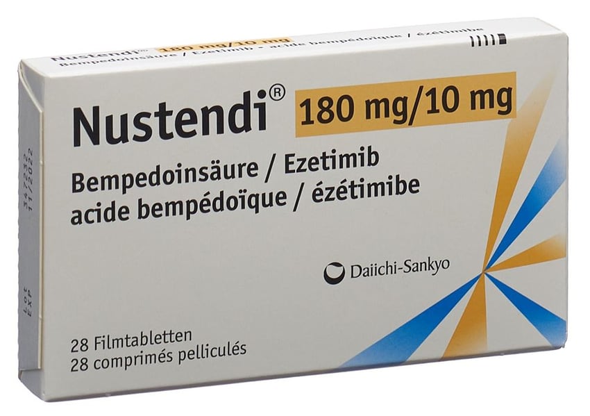 Nustendi 180 mg / 10 mg, Filmtabletten