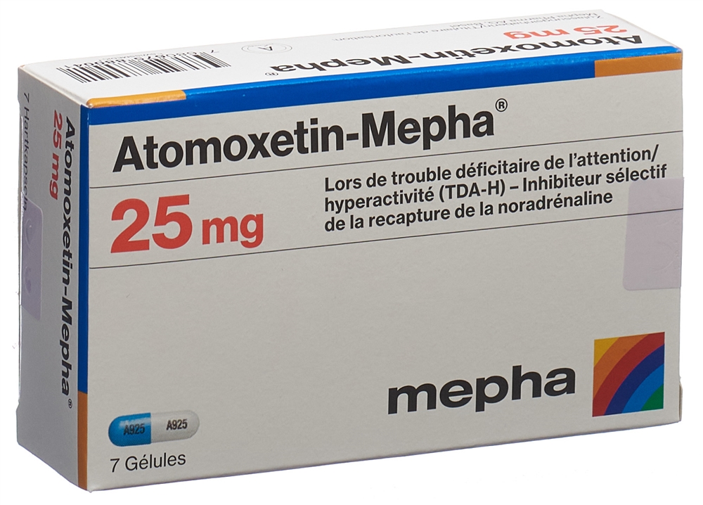 Atomoxetin-Mepha 10 mg, Hartkapseln