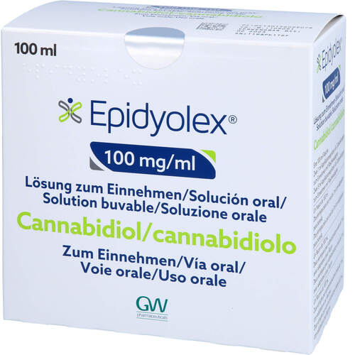 Epidyolex 100 mg / 1 ml, Lösung zum Einnehmen