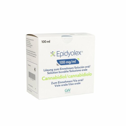 Epidyolex 100 mg / 1 ml, Lösung zum Einnehmen