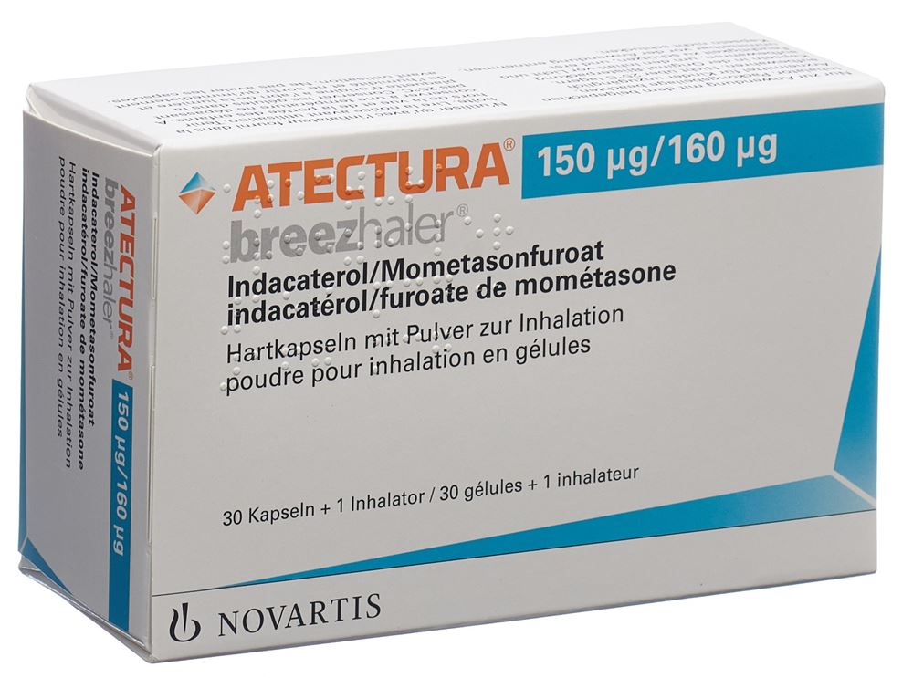 ATECTURA BREEZHALER caps inh 150mcg/160mcg 30 pce