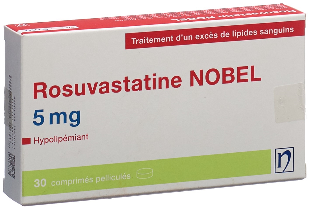 ROSUVASTATIN NOBEL cpr pell 5 mg 30 pce