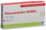 Rosuvastatin NOBEL 10 mg, Filmtabletten