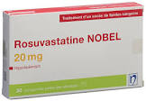 Rosuvastatin NOBEL 20 mg, Filmtabletten