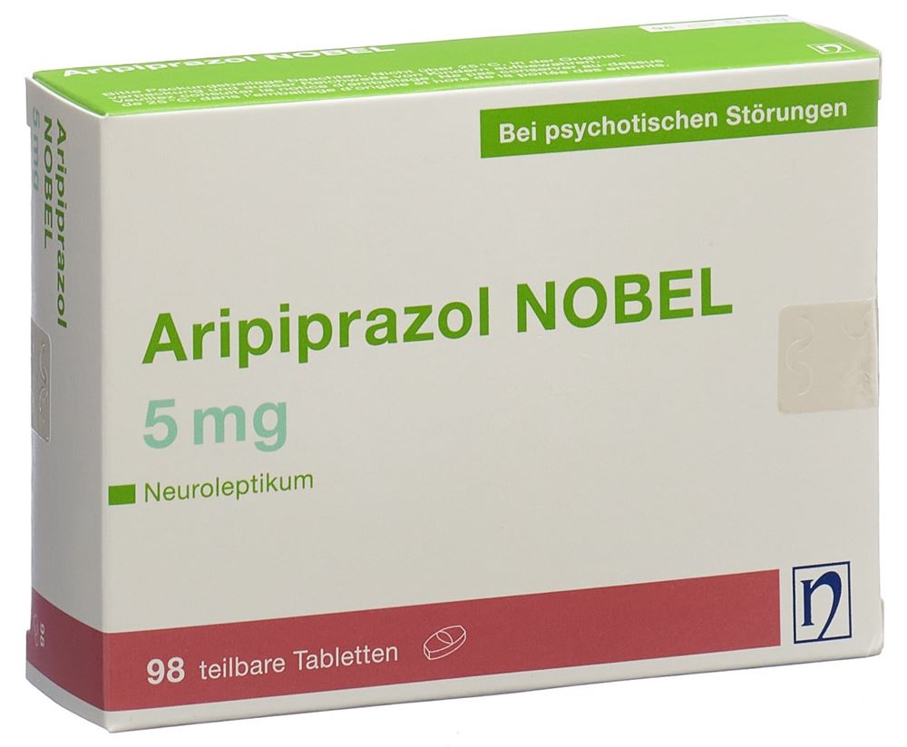 ARIPIPRAZOL NOBEL cpr 5 mg 98 pce