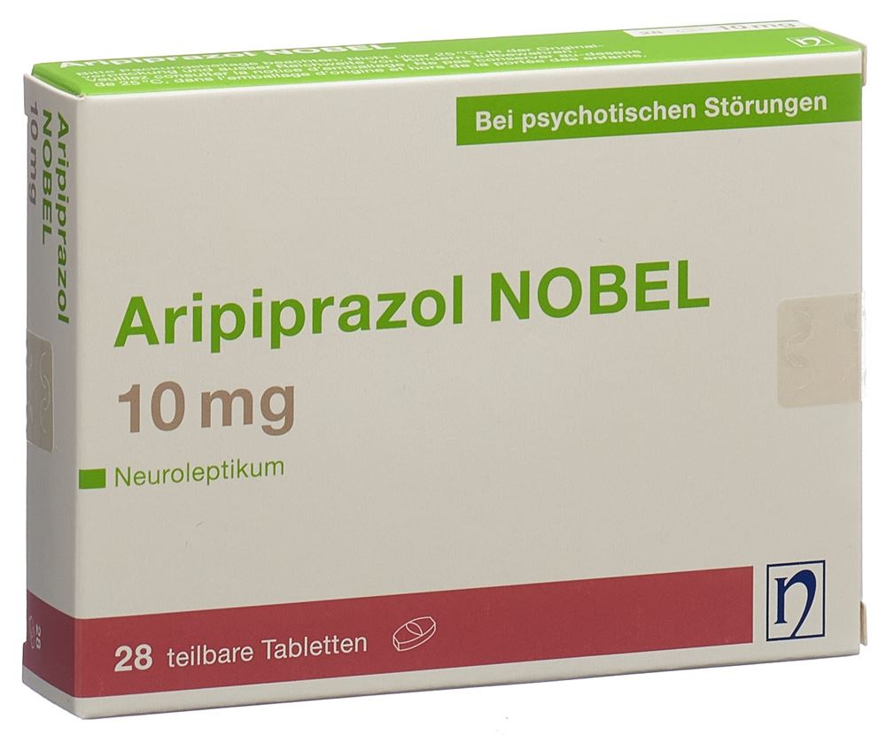 ARIPIPRAZOL NOBEL cpr 10 mg 28 pce