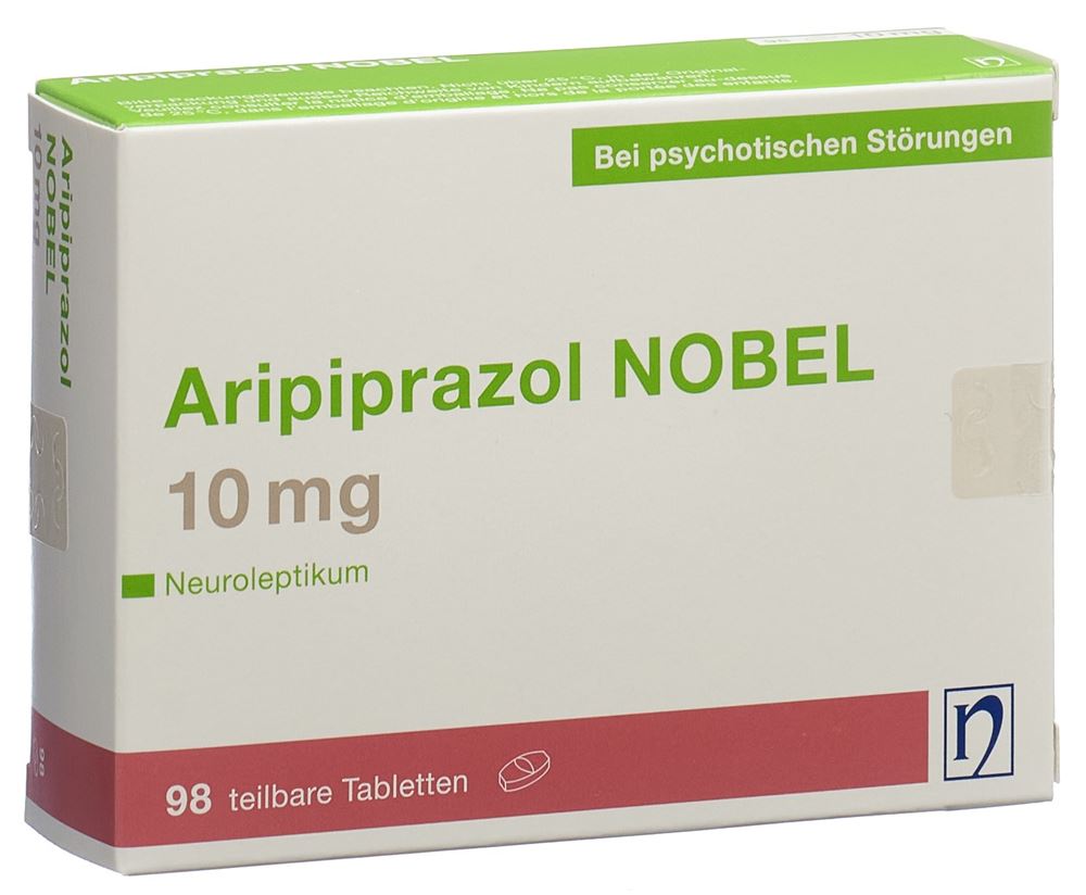 ARIPIPRAZOL NOBEL cpr 10 mg 98 pce