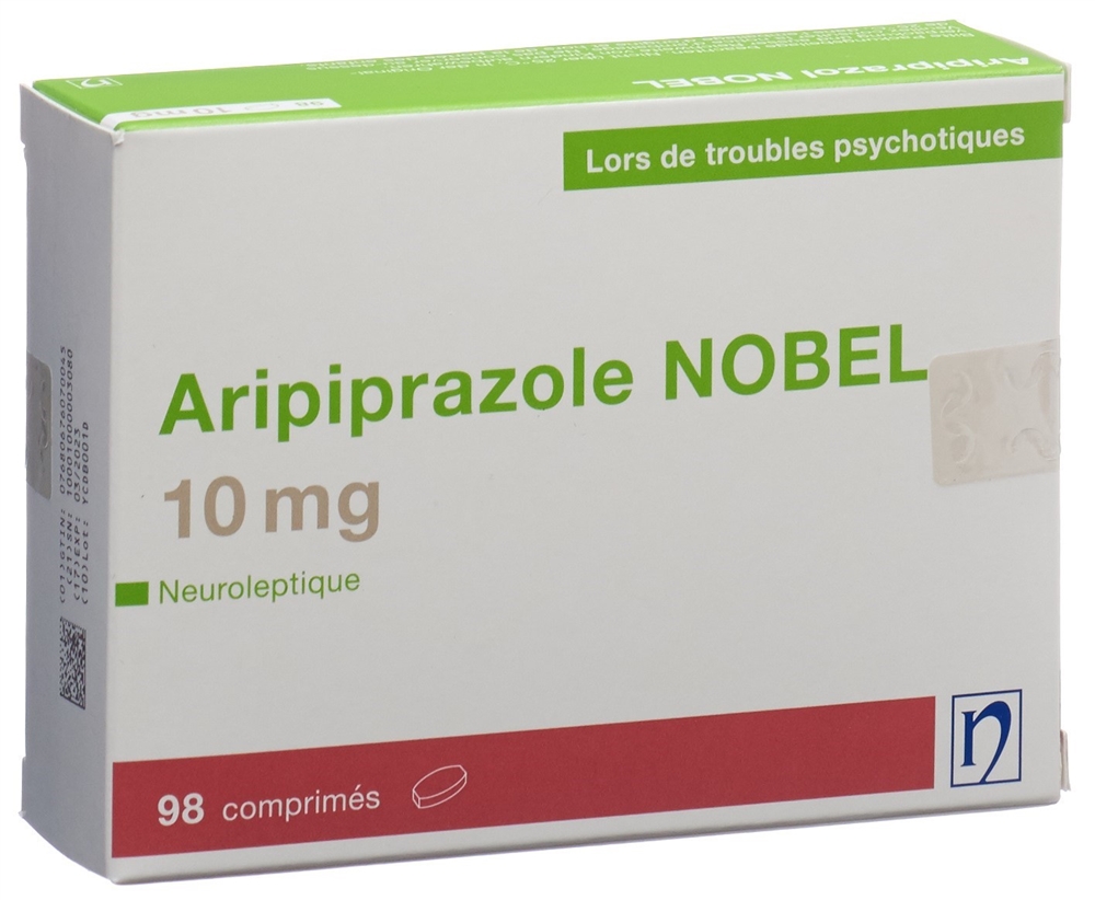 ARIPIPRAZOL NOBEL cpr 10 mg 98 pce