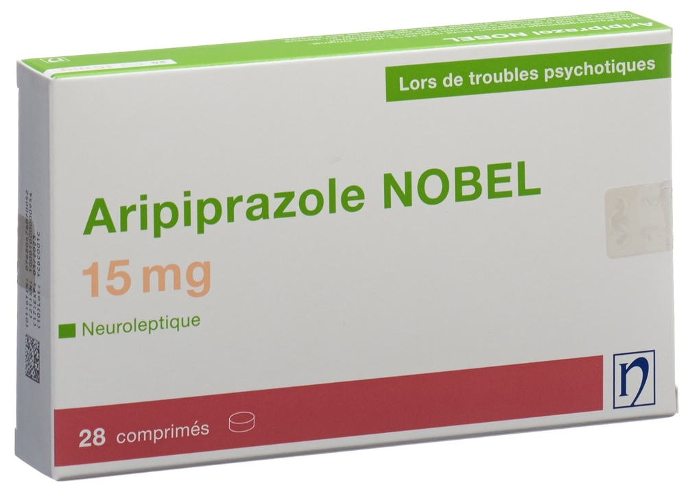 ARIPIPRAZOL NOBEL cpr 15 mg 28 pce