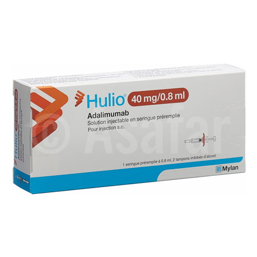 Hulio 40 mg/0.8 ml, Injektionslösung in einer Fertigspritze