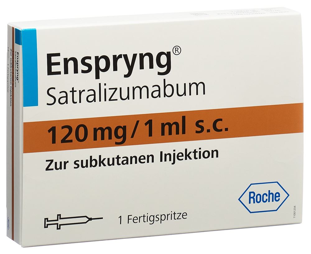 Enspryng 120 mg, Injektionslösung zur subkutanen Anwendung