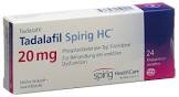 Tadalafil Spirig HC, 20 mg, Filmtabletten