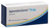 AGOMELATIN Servier cpr pell 25 mg 98 pce