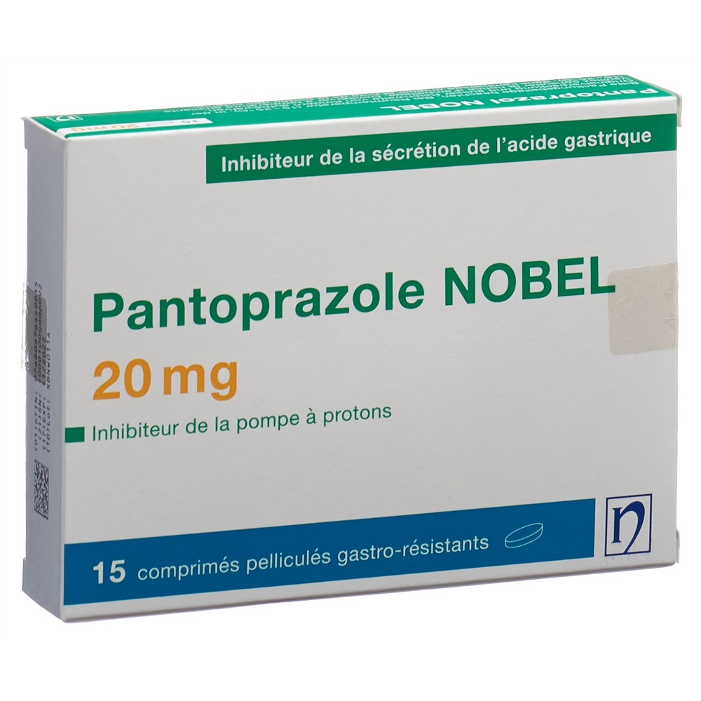 Pantoprazol NOBEL 40 mg, magensaftresistente Tabletten