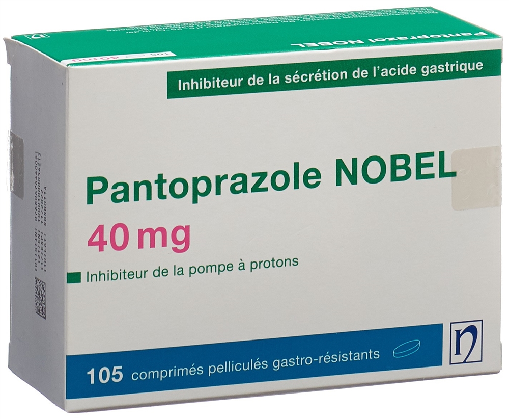Pantoprazol NOBEL 40 mg, magensaftresistente Tabletten