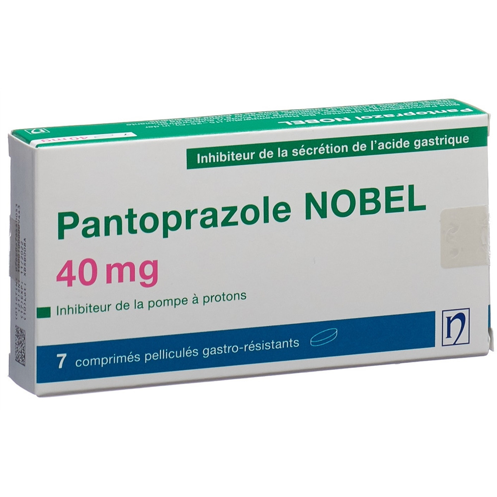 Pantoprazol NOBEL 40 mg, magensaftresistente Tabletten