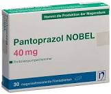Pantoprazol NOBEL 40 mg, magensaftresistente Tabletten