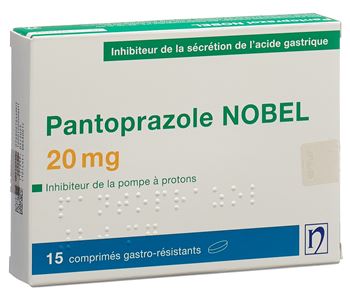 Pantoprazol NOBEL 40 mg, magensaftresistente Tabletten