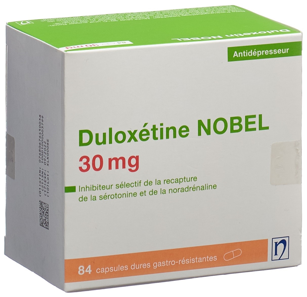 DULOXETIN NOBEL caps 30 mg 84 pce