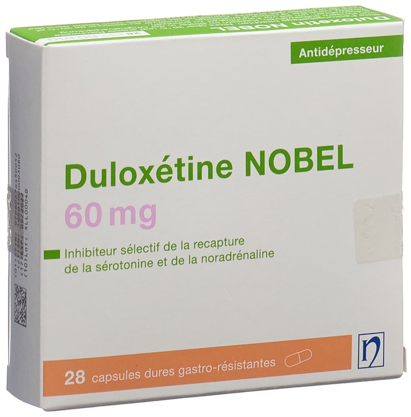 Duloxetin NOBEL 60 mg, magensaftresistente Hartkapseln