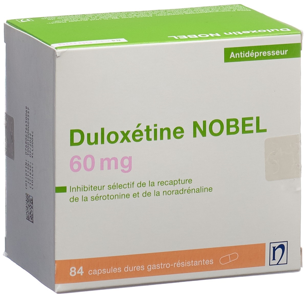 DULOXETIN NOBEL caps 60 mg 84 pce