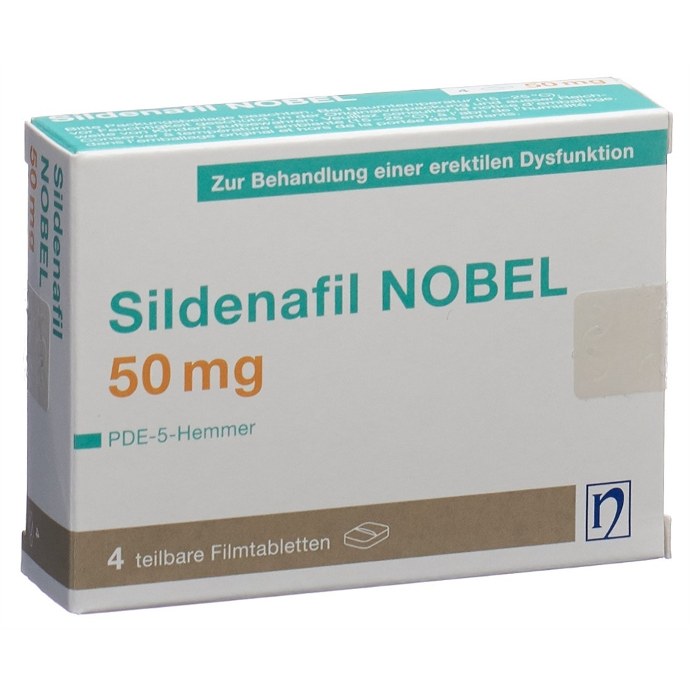 SILDENAFIL NOBEL cpr pell 50 mg 4 pce