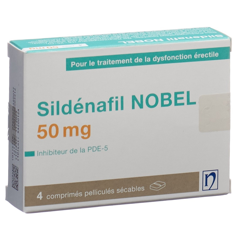 SILDENAFIL NOBEL cpr pell 50 mg 4 pce