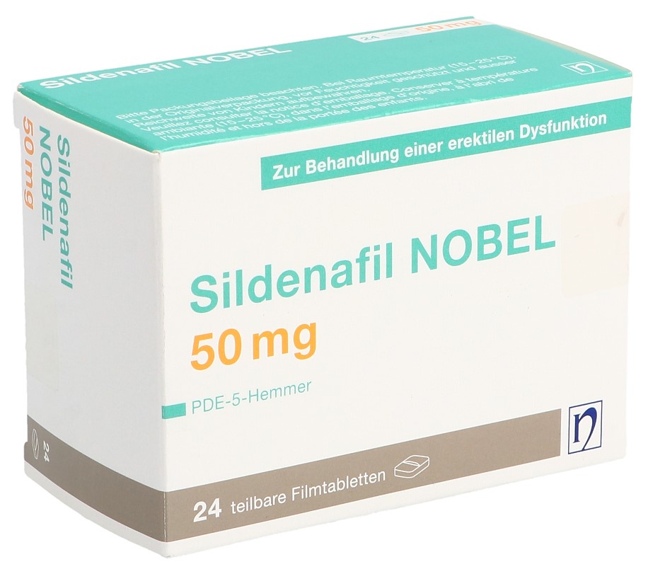 SILDENAFIL NOBEL cpr pell 50 mg 24 pce