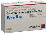 Candesartan-Amlodipin-Mepha 16 mg/5 mg, Hartkapseln