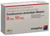 Candesartan-Amlodipin-Mepha 8 mg/10 mg, Hartkapseln