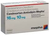 Candesartan-Amlodipin-Mepha 16 mg/10 mg, Hartkapseln