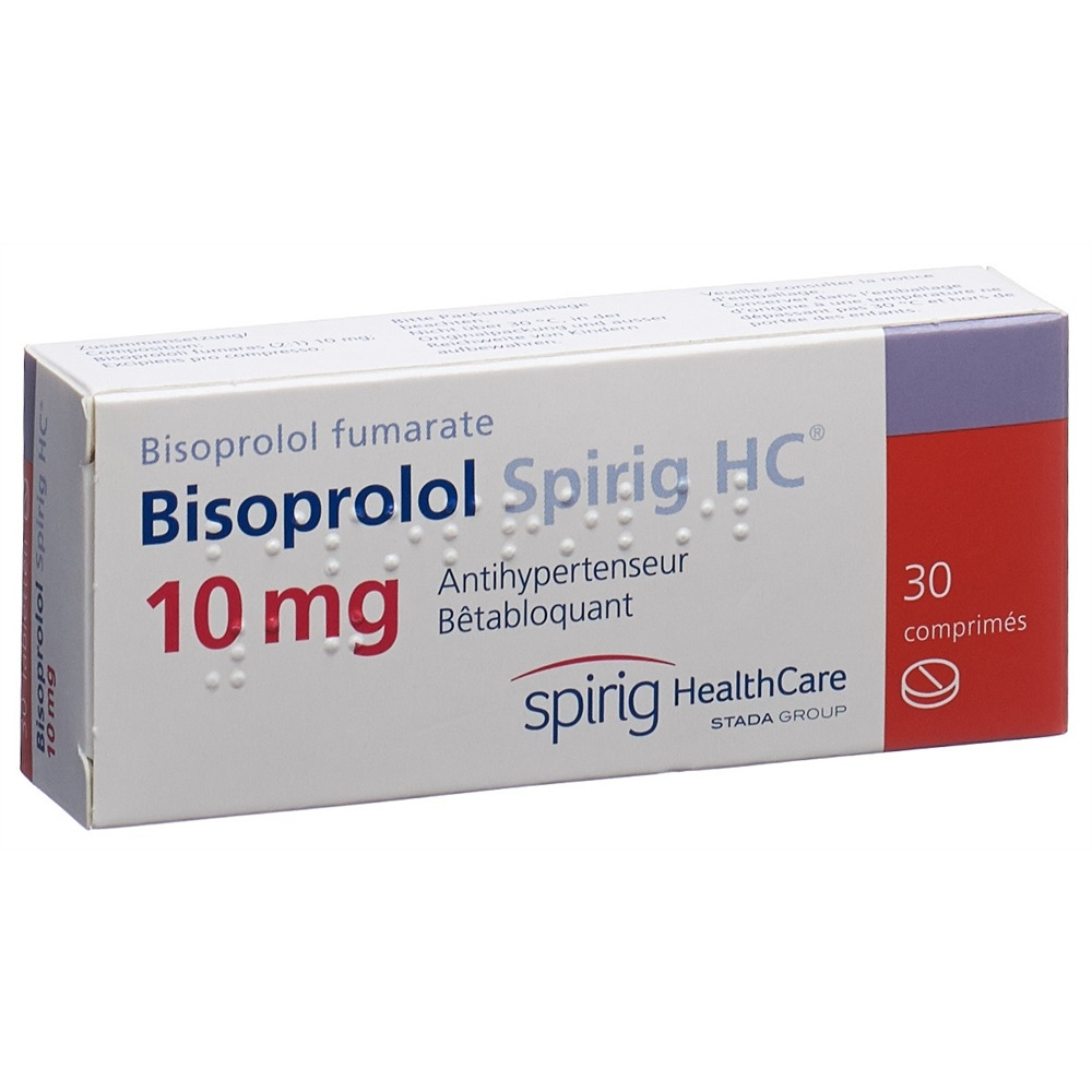 BISOPROLOL Spirig HC 10 mg cpr 30 pce