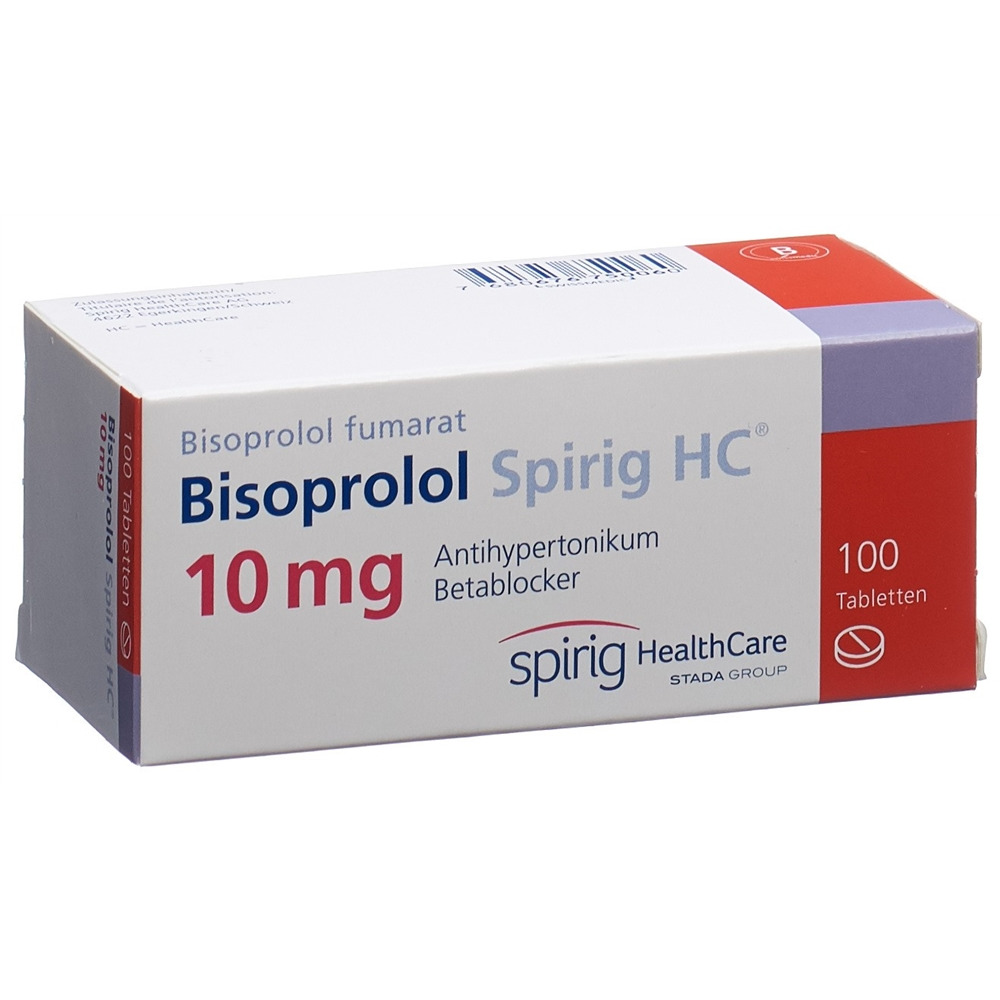 BISOPROLOL Spirig HC 10 mg cpr 100 pce