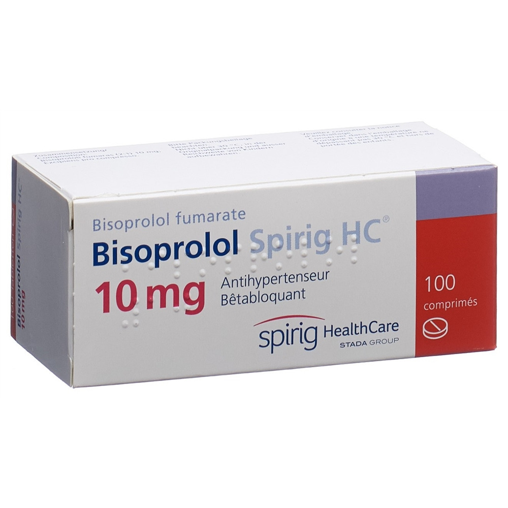 BISOPROLOL Spirig HC 10 mg cpr 100 pce