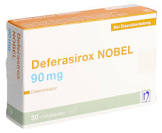 Deferasirox NOBEL 90 mg, Filmtabletten