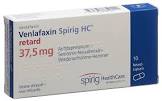 Venlafaxin Spirig HC retard 37.5 mg, Hartkapseln, retardiert