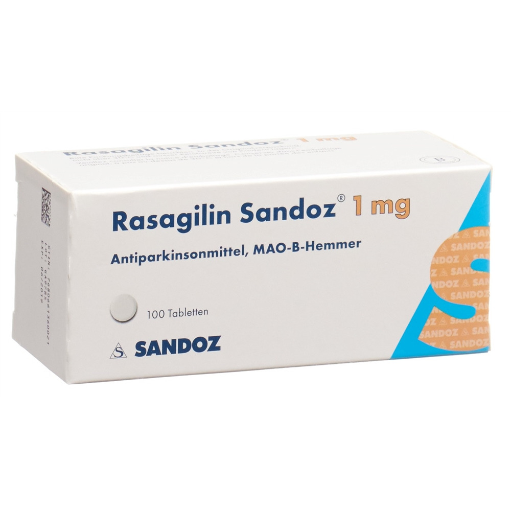 RASAGILIN NOBEL cpr 1 mg 100 pce