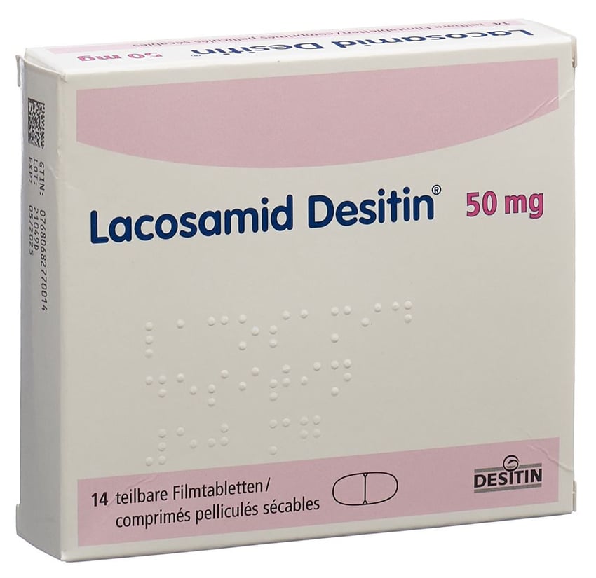Lacosamid Sandoz 200 mg, Filmtabletten