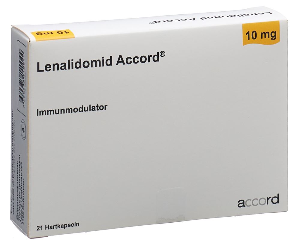 LENALIDOMID Accord caps 10 mg 21 pce