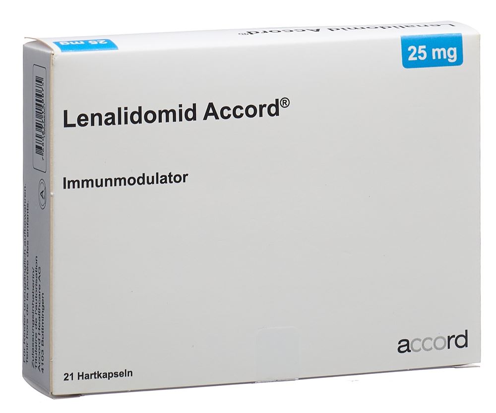 LENALIDOMID Accord caps 25 mg 21 pce