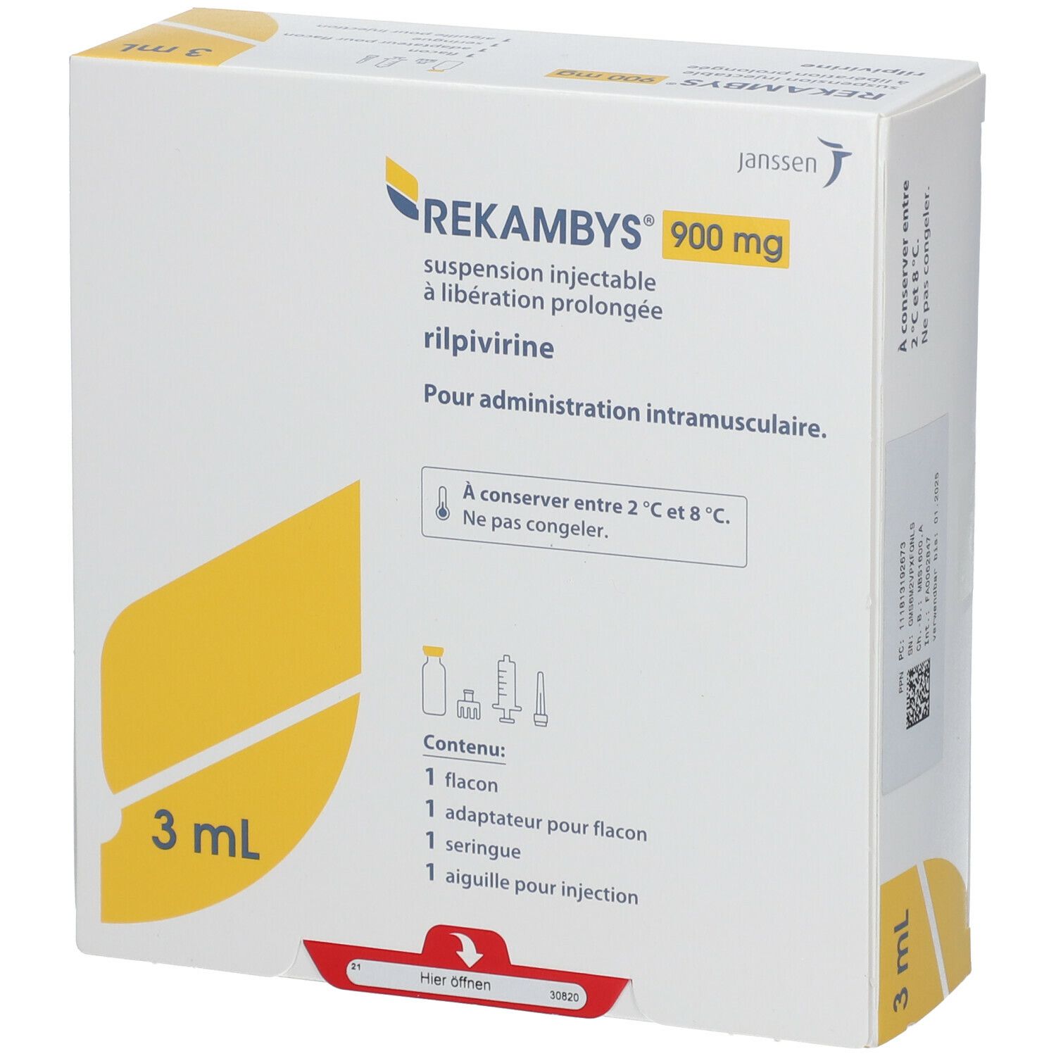 REKAMBYS 600 mg / 2 ml, Depot-Injektionssuspension
