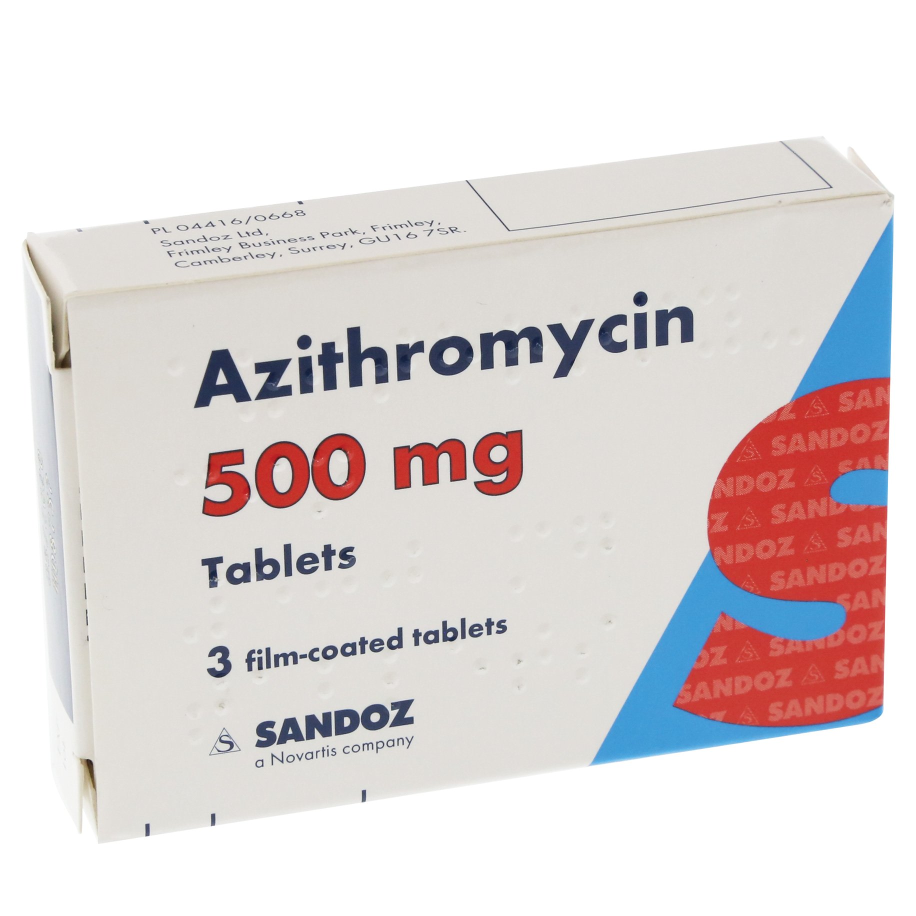 AZITHROMYCIN Mepha cpr pell 500 mg 3 pce
