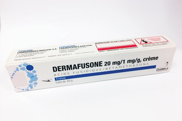 Dermafusone 20 mg/g acide fusidique et 1 mg/g béthaméthasone, Crème