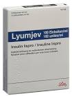 Lyumjev cartouches 100 units/mL, solution injectable