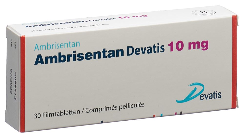 AMBRISENTAN Devatis cpr pell 10 mg 30 pce