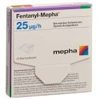 FENTALIS patch mat 25 mcg/h sach 10 pce