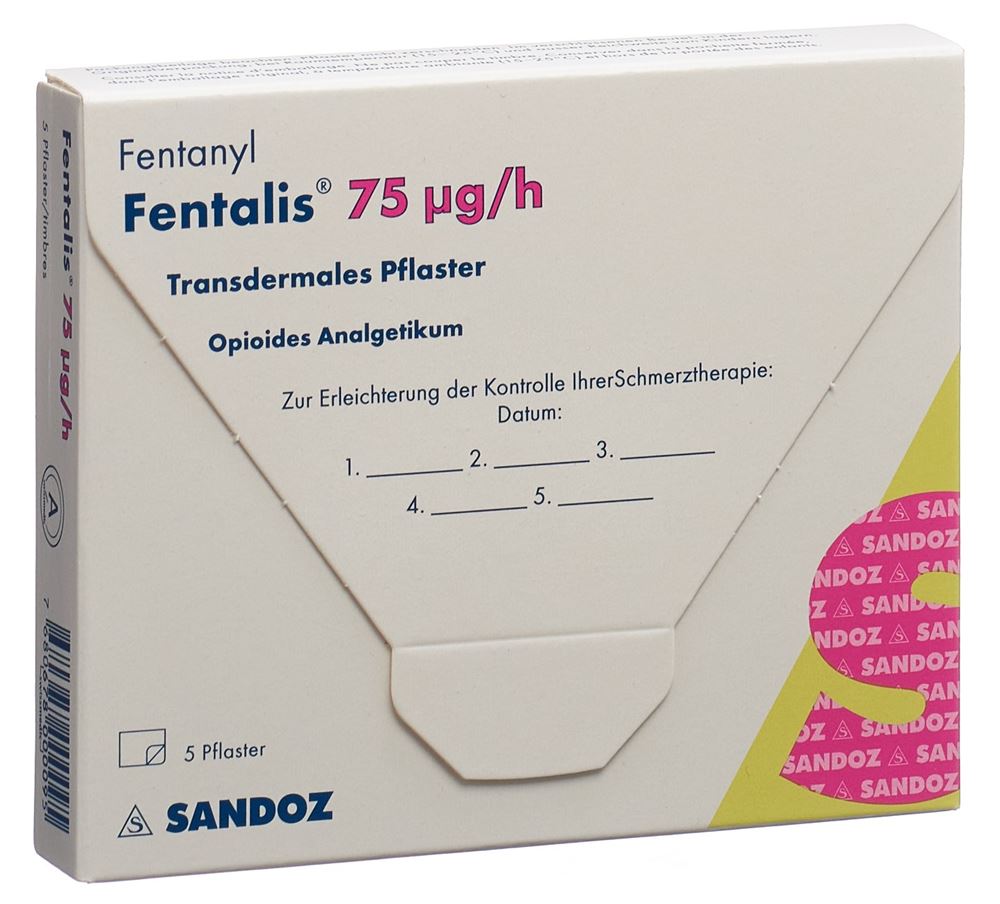 FENTALIS patch mat 75 mcg/h sach 5 pce